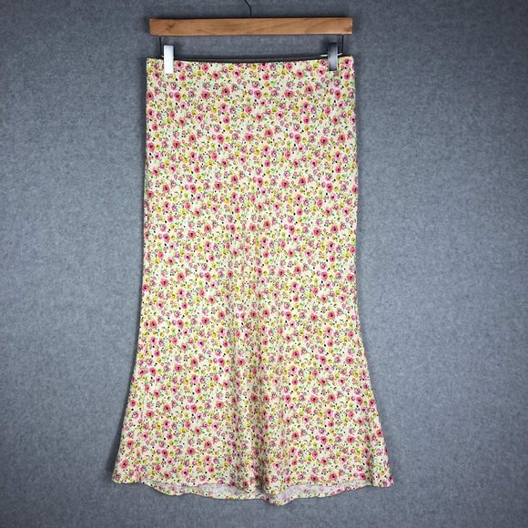 Maison d'amelie Dresses & Skirts - Maison D'Amelie Floral Midi Skirt Size 4